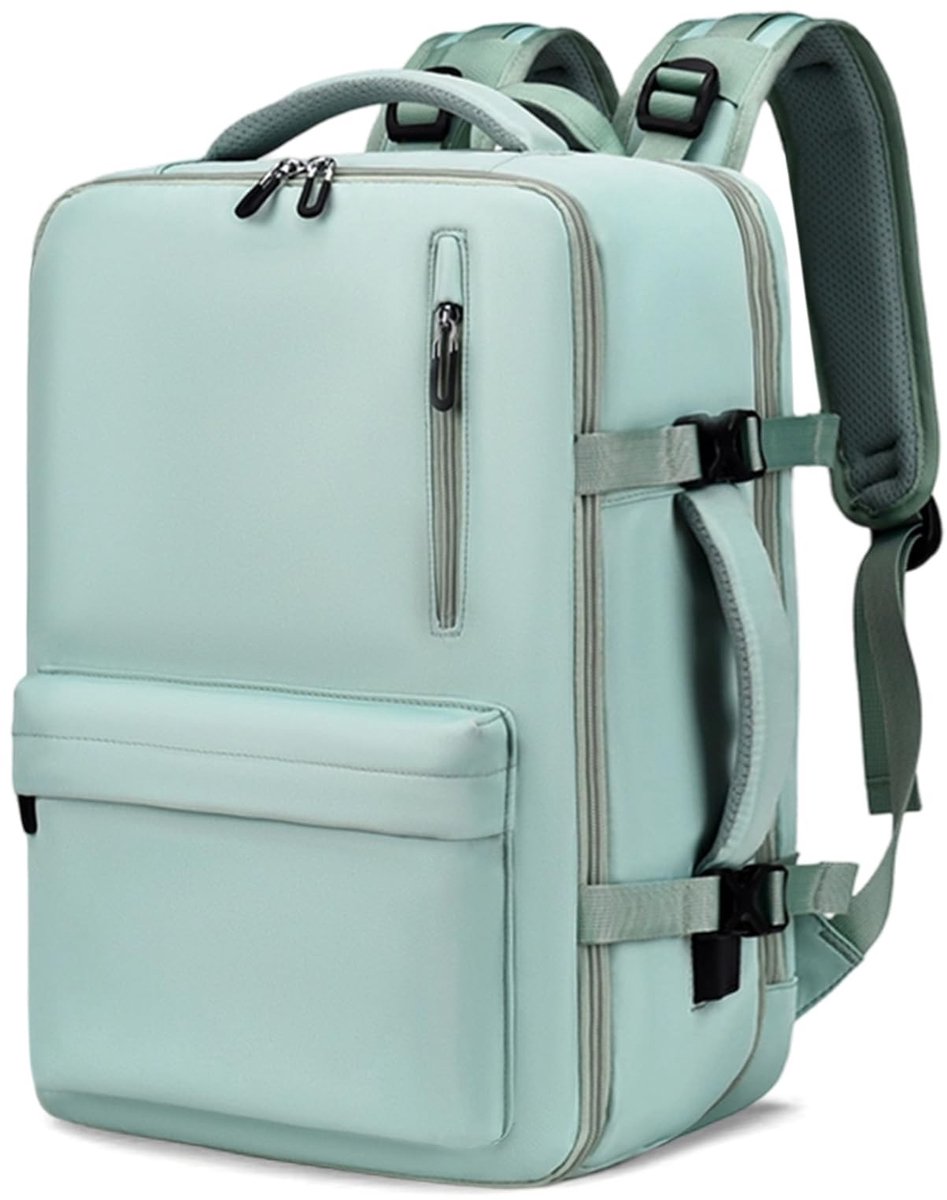 Omgoods- Reisrugzak 24-40L - Handbagage 32x26x46 - Antidiefstalvak - Uitbreidbaar - Voor 17 inch Laptop - Oplaadfunctie