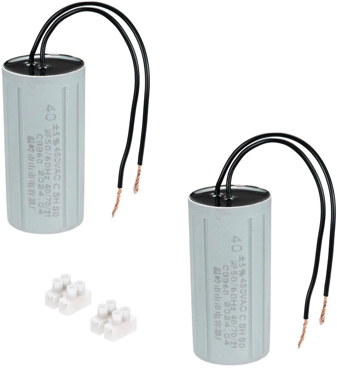 Omgoods - Loopcondensatoren 40uF voor Motorstart Waterpompen en Wasmachines