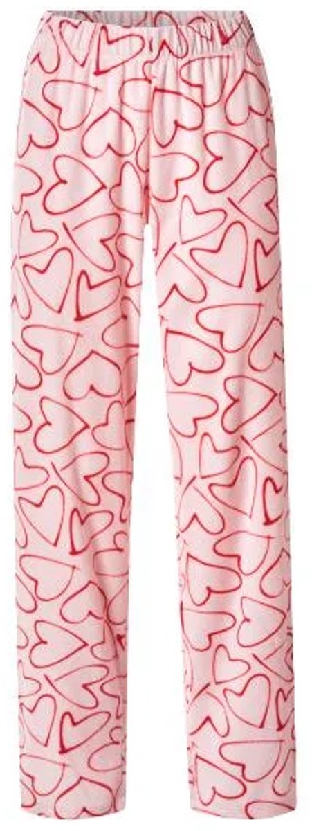 esmara Dames Fleece Pyjama / Roze / Maat L 44/46