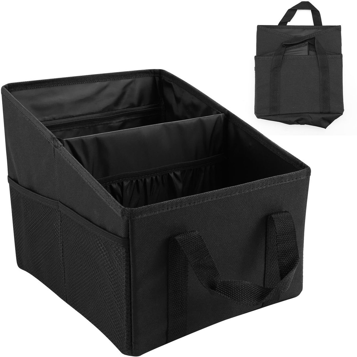 Omgoods - Auto Organiser voor Passagiersstoel met Vouwbare Opbergbox
