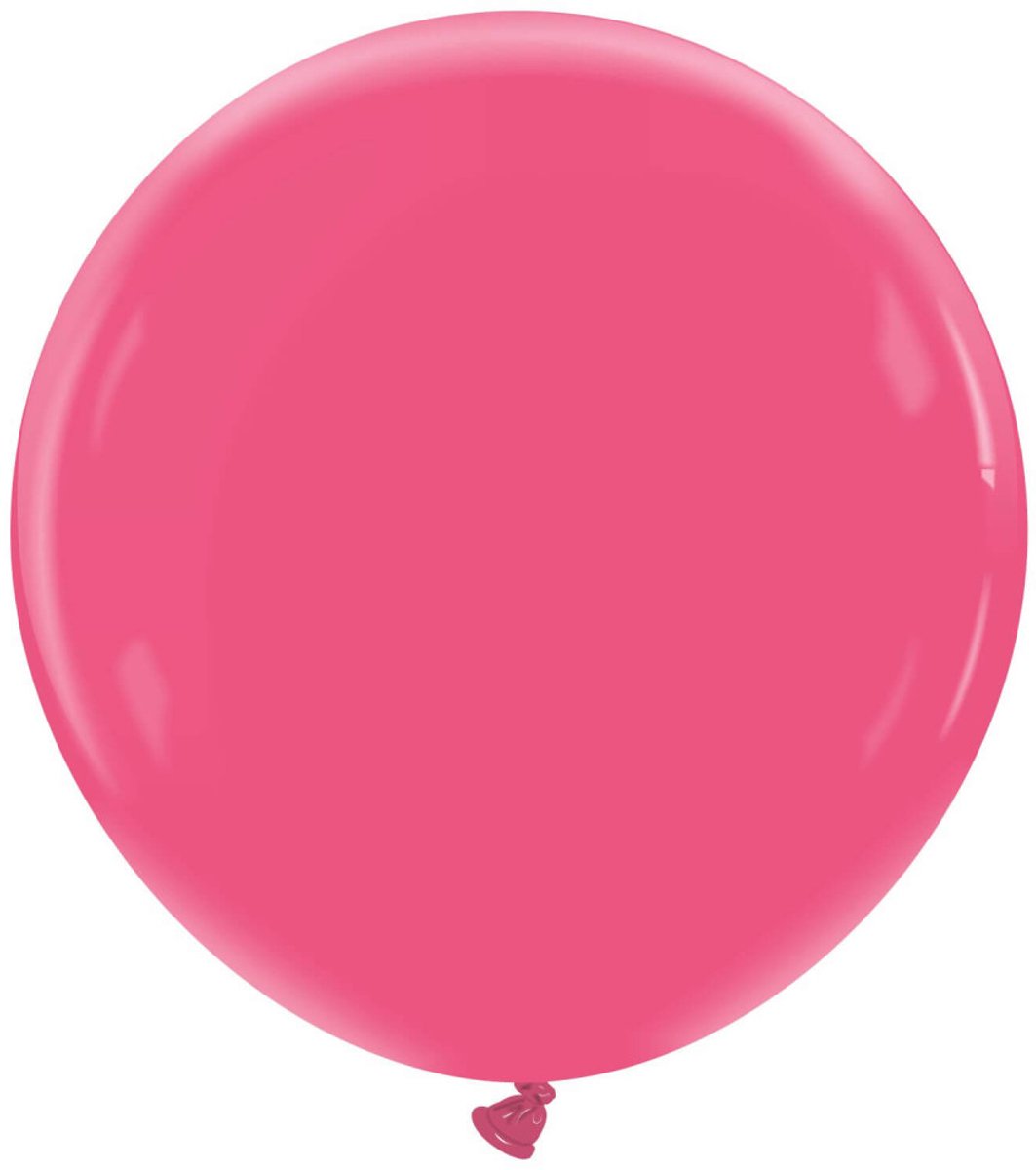 Reuze Latex Ballon Bright Pink – 90 cm / 36 inch (1 Stuk) / PREMIUM & PRO / Gigantische Balloon