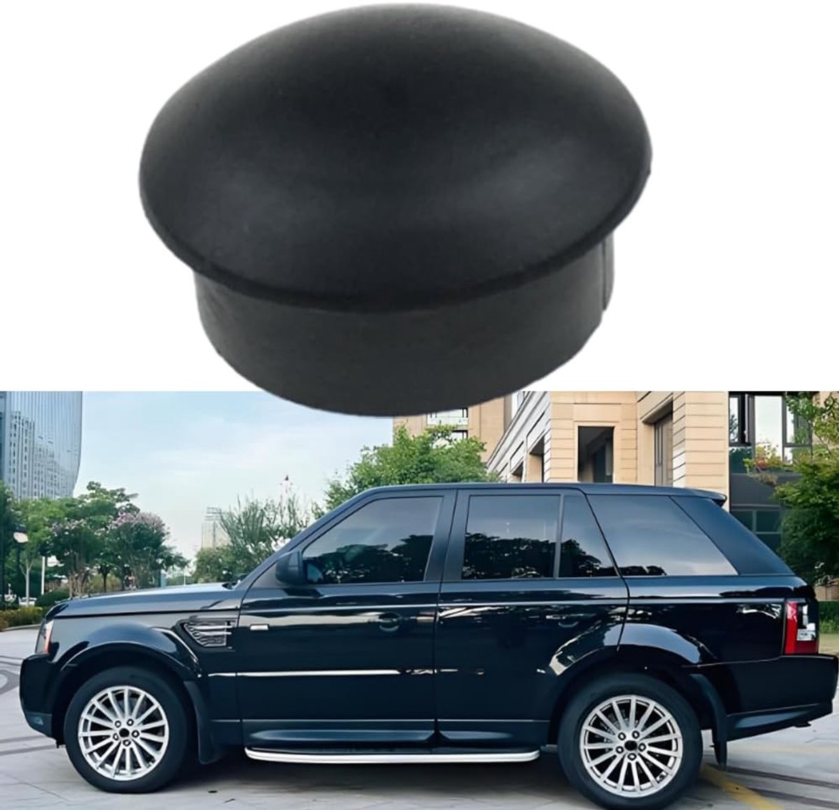 SnelShoppen - Achterruitwissers Arm Beschermkap, PBT Materiaal, Zwarte Wiper Arm Moerkap, Compatibel met Land Rover Discovery 3 4 LR3/LR4 Range Rover