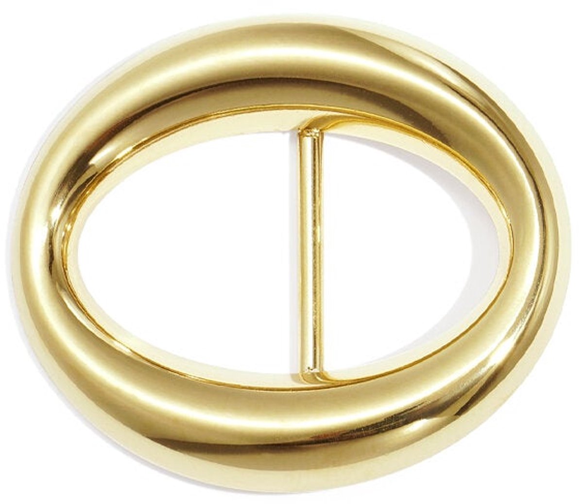 Elegant Gold Circle Silk Scarf Clip - All Fit