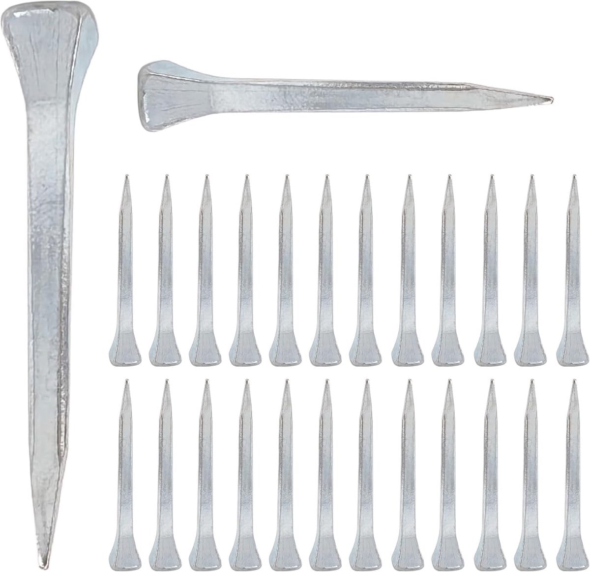 SnelShoppen - 60 Stuks Paard Paardenschoen Nagels E3 (45mm) Hoogwaardige Paardenschoen Nagels voor Paardensport, Equestrian Accessoires, Duurzaam Staa