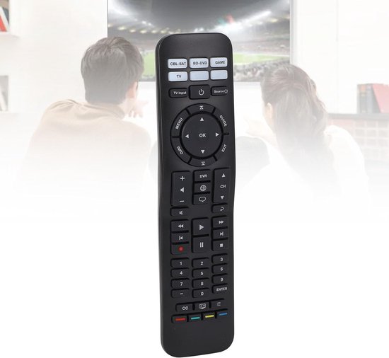 SnelShoppen - URC-15S Vervangende Afstandsbediening voor 5, 10, 15 TV Soundbar Geluidsysteem - Hoogwaardige ABS, Ergonomisch, Voor Bluetooth, HDTV, Ka van Snelshoppen — afbeelding 3