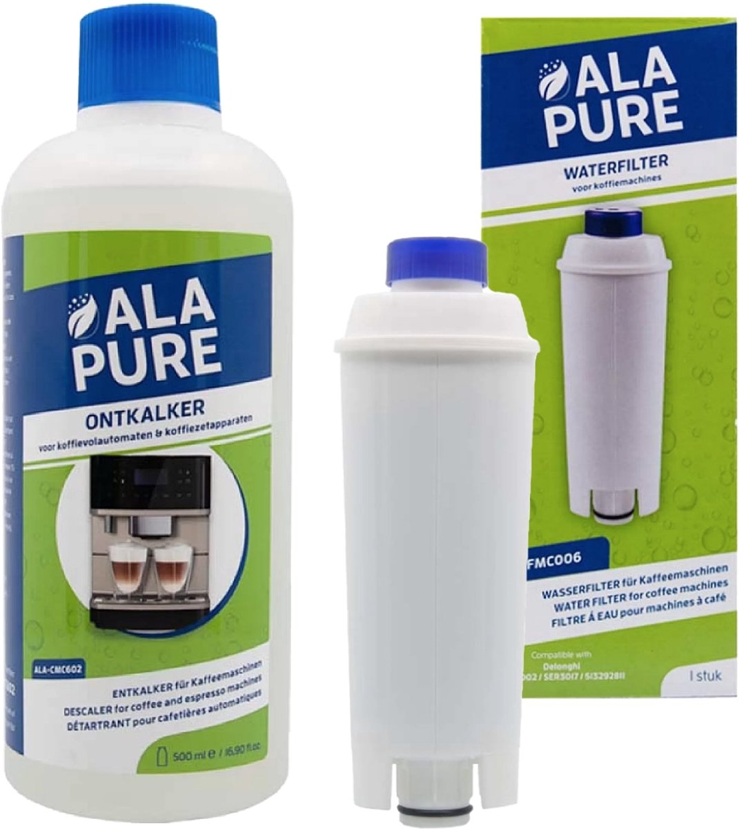voor AEG Onderhoudsset Waterfilter + Ontkalker