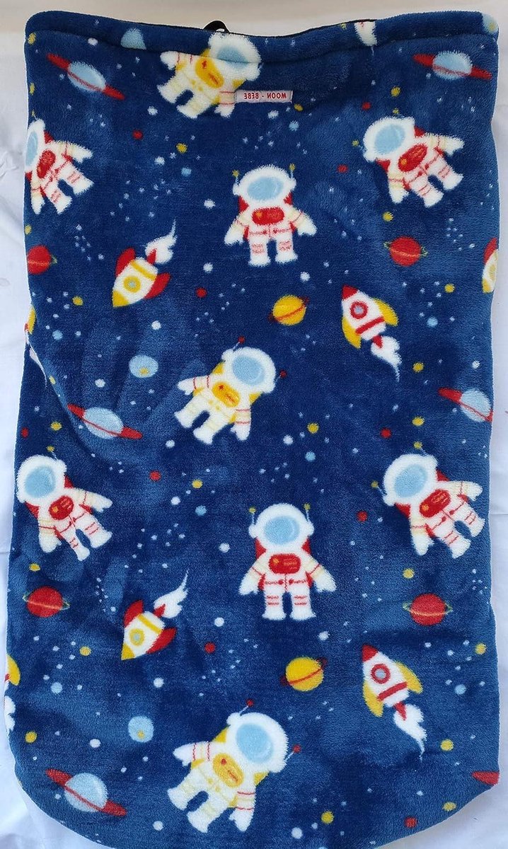 Baby voetenzak - Kinderwagen zak - Warmte bieden - Waterdichte buitenkant - 30 x 26 x 6 cm - Blauw