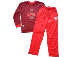 Sevilla Fc Grana Badge Sfc Korte Mouw Pyjama Rood M