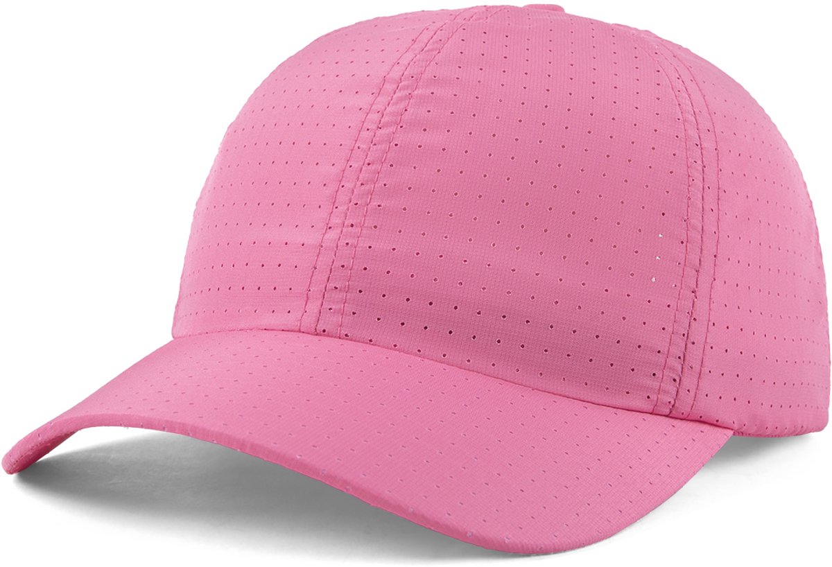 Hikr Sport Cap - Outdoor Pet - Koelpet - Ademend - Lichtgewicht - Running cap & hardloop pet - Sportieve Pet - Sports Cap - Wandelen & Fietsen - Roze XXL