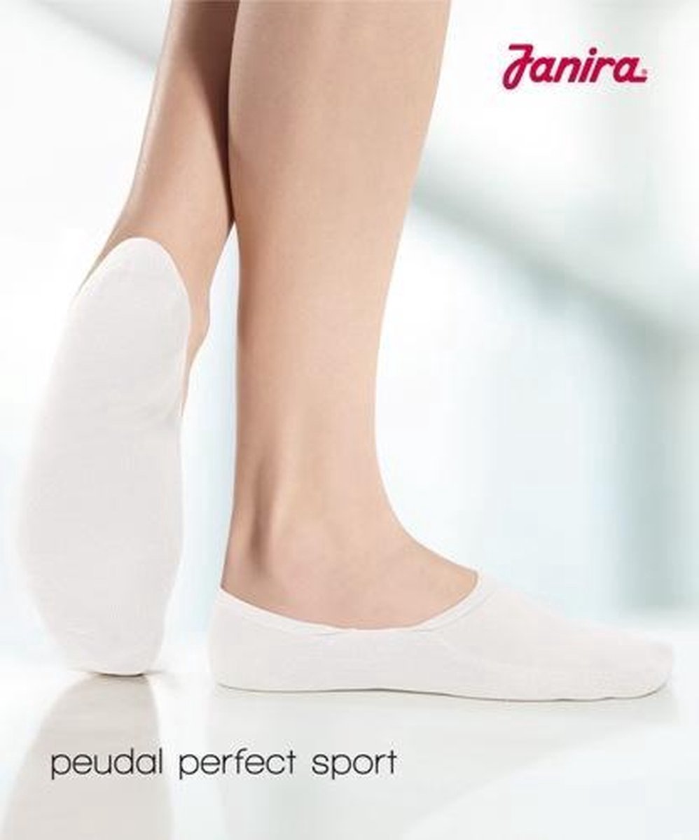 Janira Sport sneakersokken badstof kleur: zwart maat: 35-40