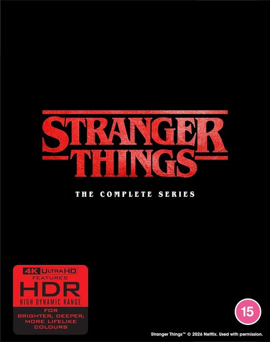 Stranger Things Complete Serie - 4K UHD - Special Edition - Import
