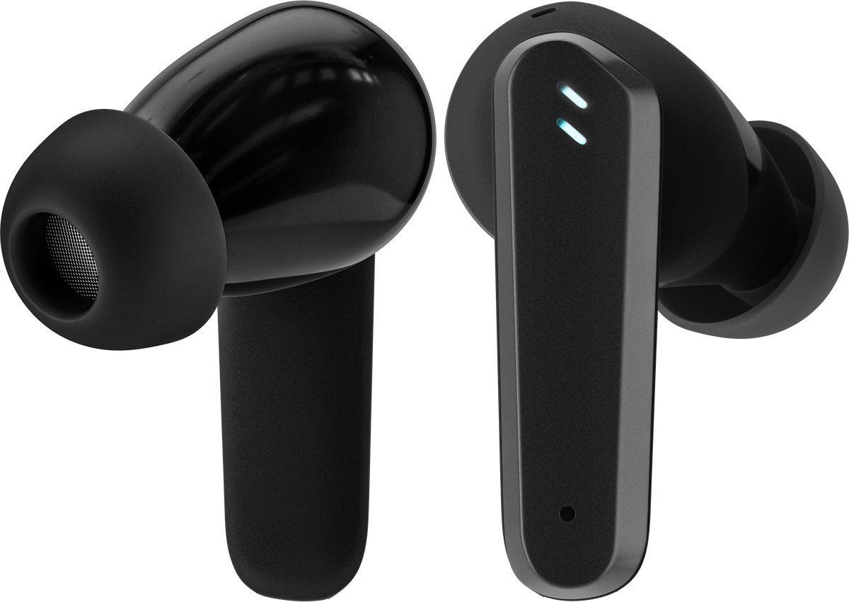 Phreeze TWS Pro 2 Hybrid ANC - Draadloze Oordopjes - Noise Cancelling - Bluetooth Oordopjes - In Ear - Earbuds - Uitstekende Geluidskwaliteit - Heldere Microfoon - Ergonomisch Pasvorm - Lange Batterijduur - Zwart