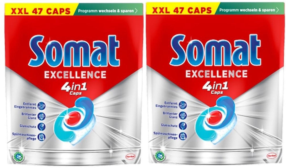 Omgoods - Excellence 4-in-1 Caps voor Vaatwasser - 94 Caps