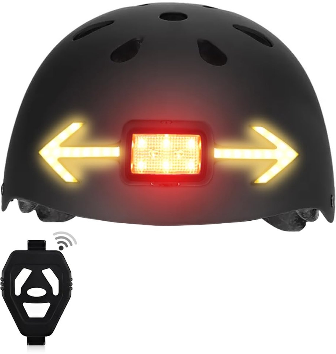 Omgoods - Draadloze Fietslamp met Afstandsbediening en Waterdichte Functies