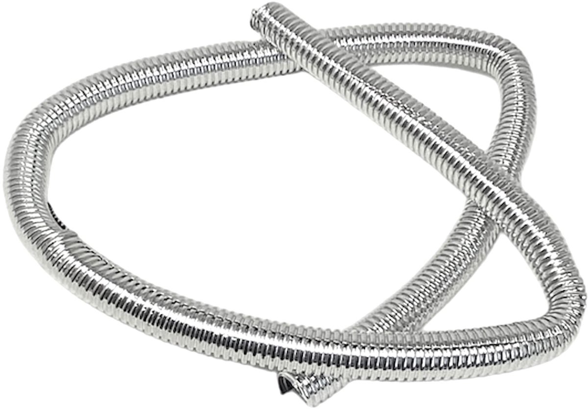 Omgoods - Chrome Kabelbedekking voor Motor met Draadbeheersysteem 15mm x 1m