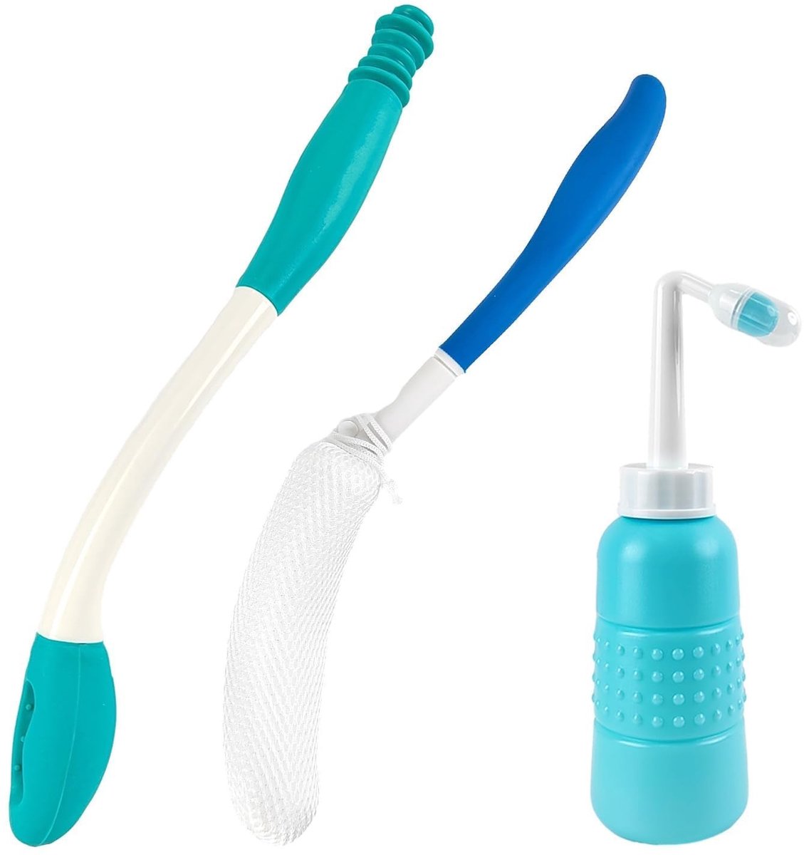 Omgoods - Toilet Aid Set met Handgreep en Tangen voor Eenvoudig Gebruik
