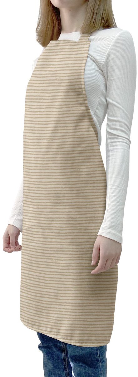 Omgoods - Unisex Koks Schort van Katoen met Strik