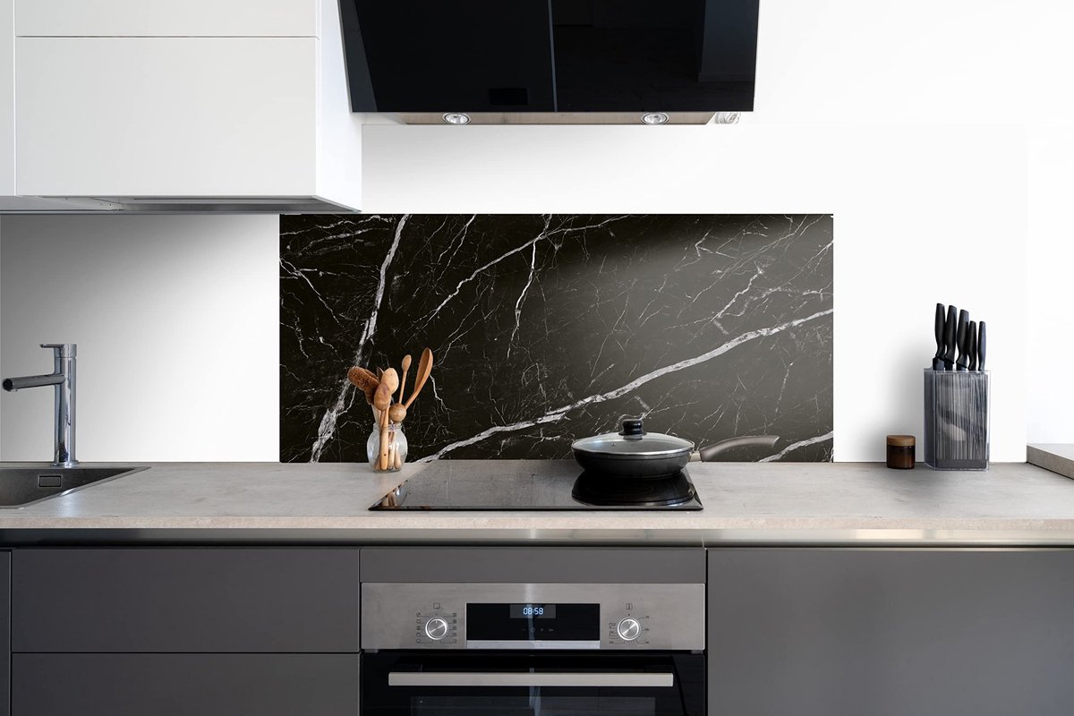 Omgoods - Waterdichte en Vuurvaste Keuken Achterwand met Eenvoudige Installatie