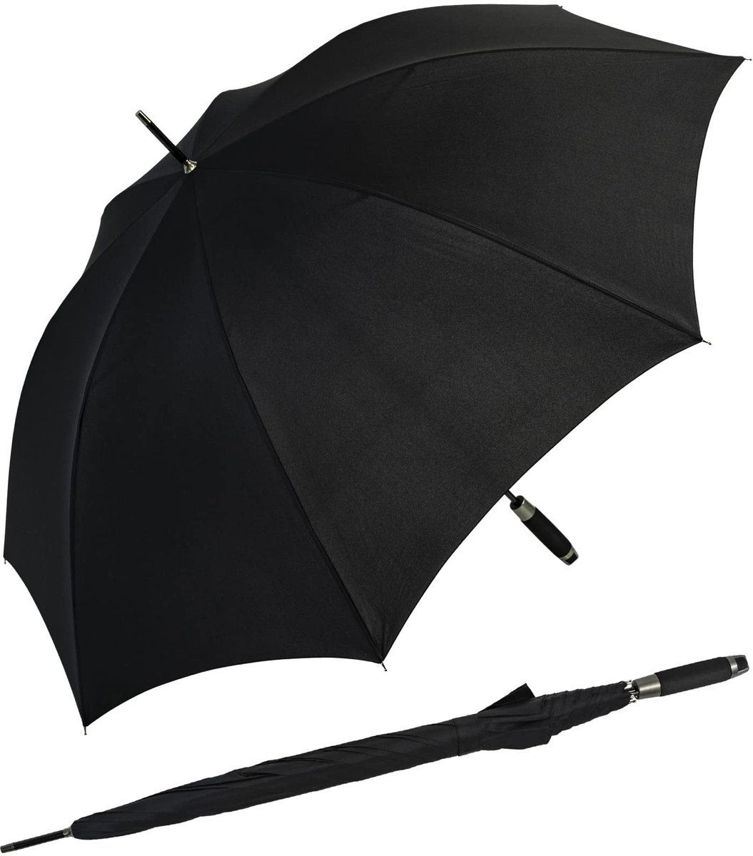 Omgoods - Grote Golfparaplu met Fiberglass Frame en Kurken Handvat