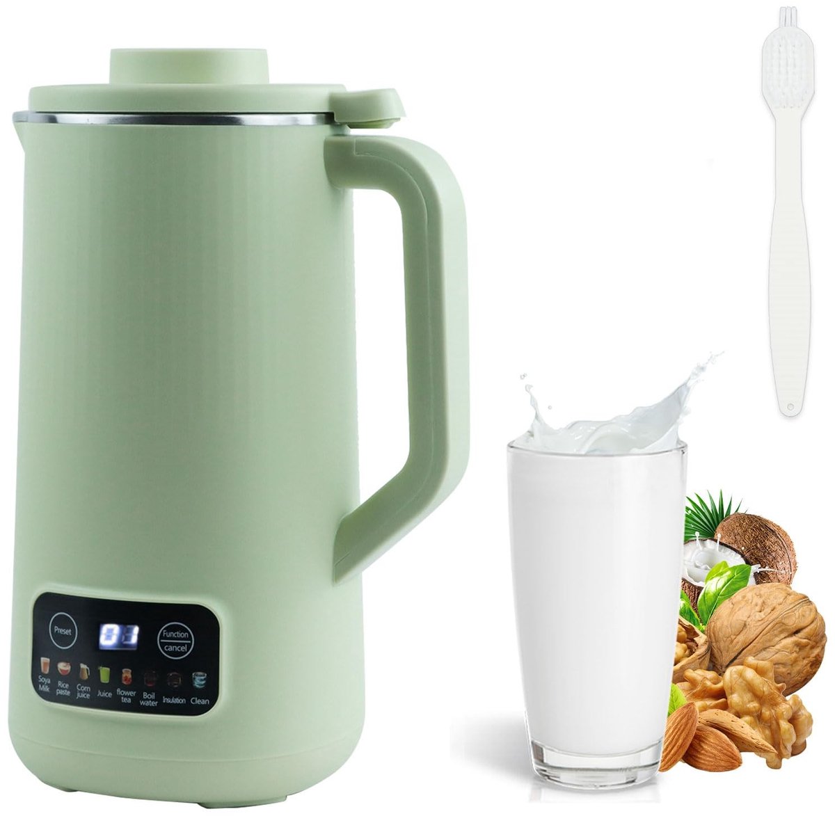 Omgoods - Groene Sojamelk Machine met 10 Messen en Zelfreiniging