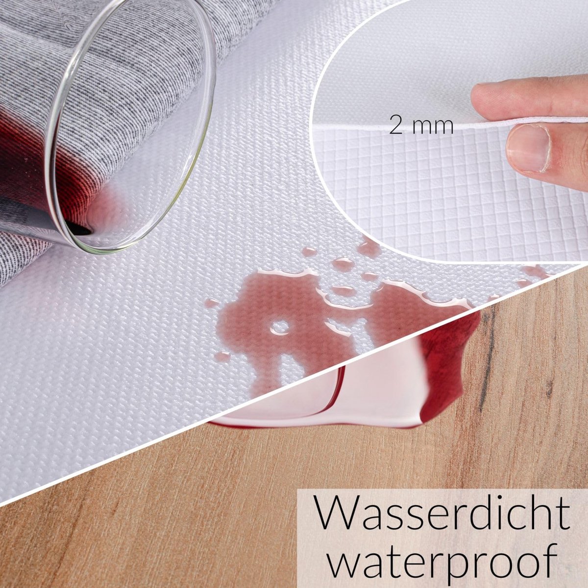 Omgoods - Tafelkleden PVC 200x140 cm, Antislip en Wasbaar