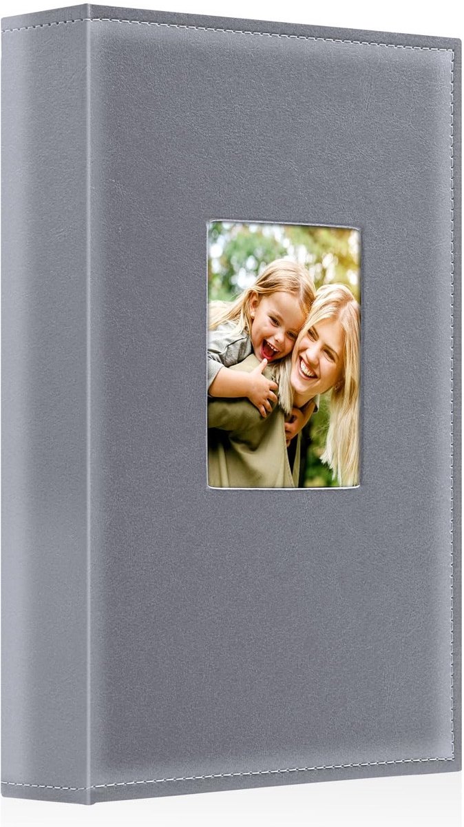 Omgoods - Fotoalbum voor 300 Foto's in Leer met 10x15 cm Bladen