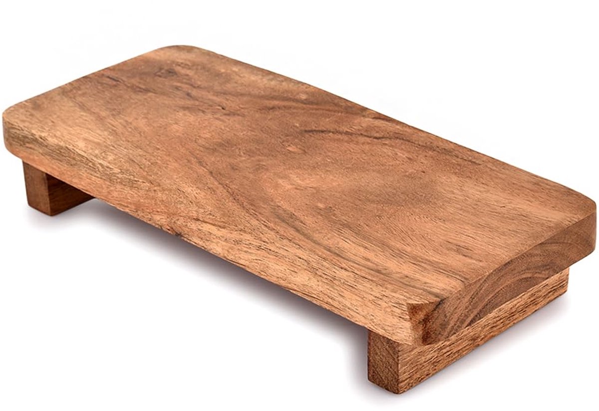 Omgoods - Decoratieve Zeepdispenser van Acacia Hout - Rustieke Organizer voor Keuken en Badkamer