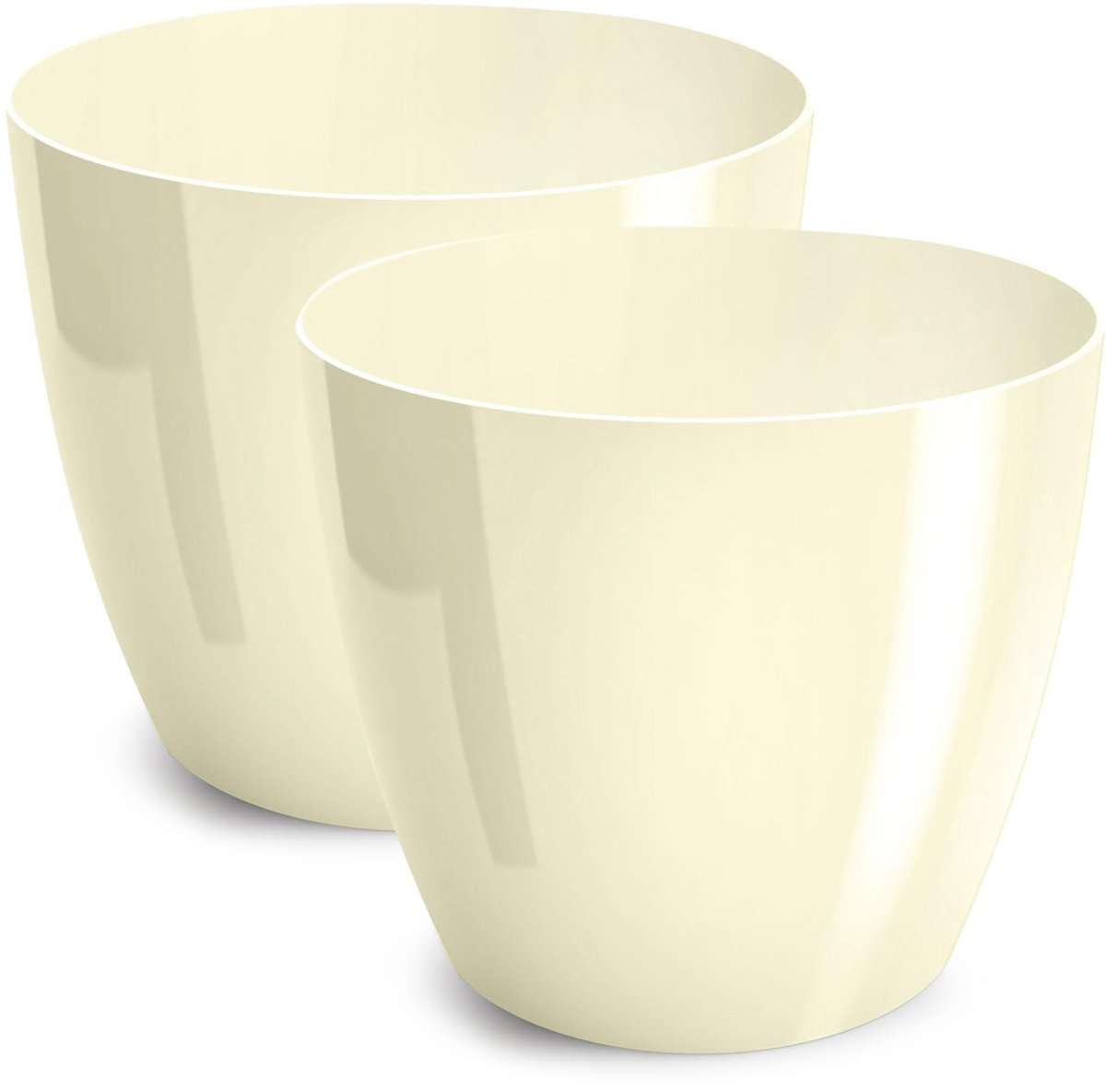 Omgoods - Set van 2 Decoratieve Bloempotten, Ecri