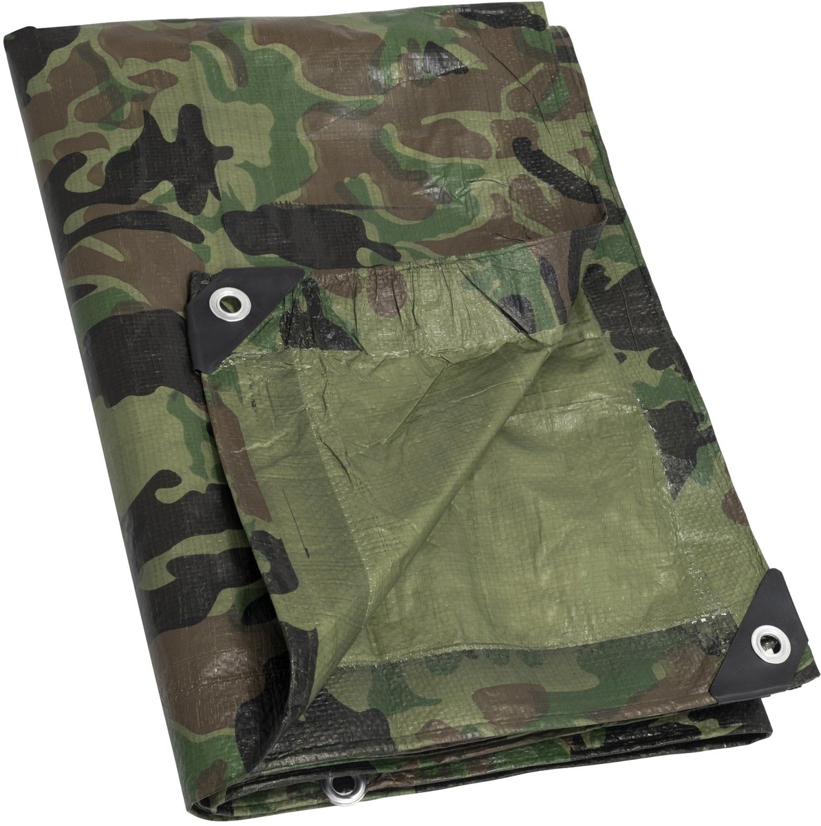 Omgoods - Camouflage Afdekzeil met Oogjes voor Bescherming