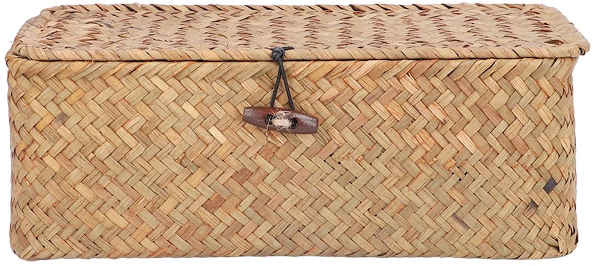 Omgoods - Handgeweven Seagrass Opbergmanden - Multifunctionele Oplossing