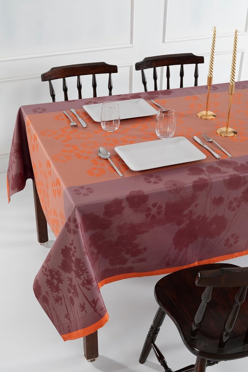 Omgoods - Vlek- en Waterafstotend Tafkleed van Polyester 170 x 240 cm