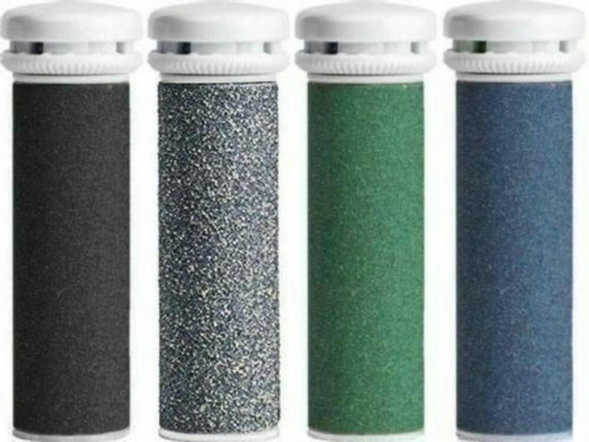Voetverzorging Rollen - Vervangende Opzetstukken - Voeten Glad Maken - Gemengde Kwaliteit - 5 x 10 x 2 cm
