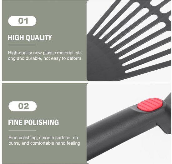 Omgoods- Handhark 2 Stuks - Tuinhark - Grashark - Bladhark - Klein - Voor Bladeren - Hark — afbeelding 3