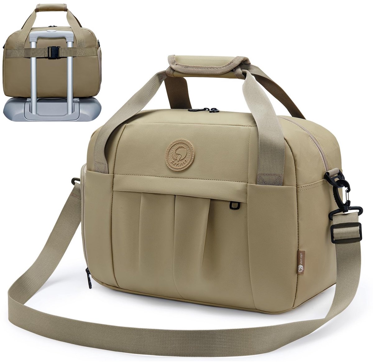Omgoods - Waterdichte Lederen Handbagage Tas 40x30x20