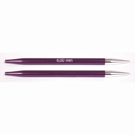 KnitPro Zing verwisselbare breipunten 6.00mm - 1st