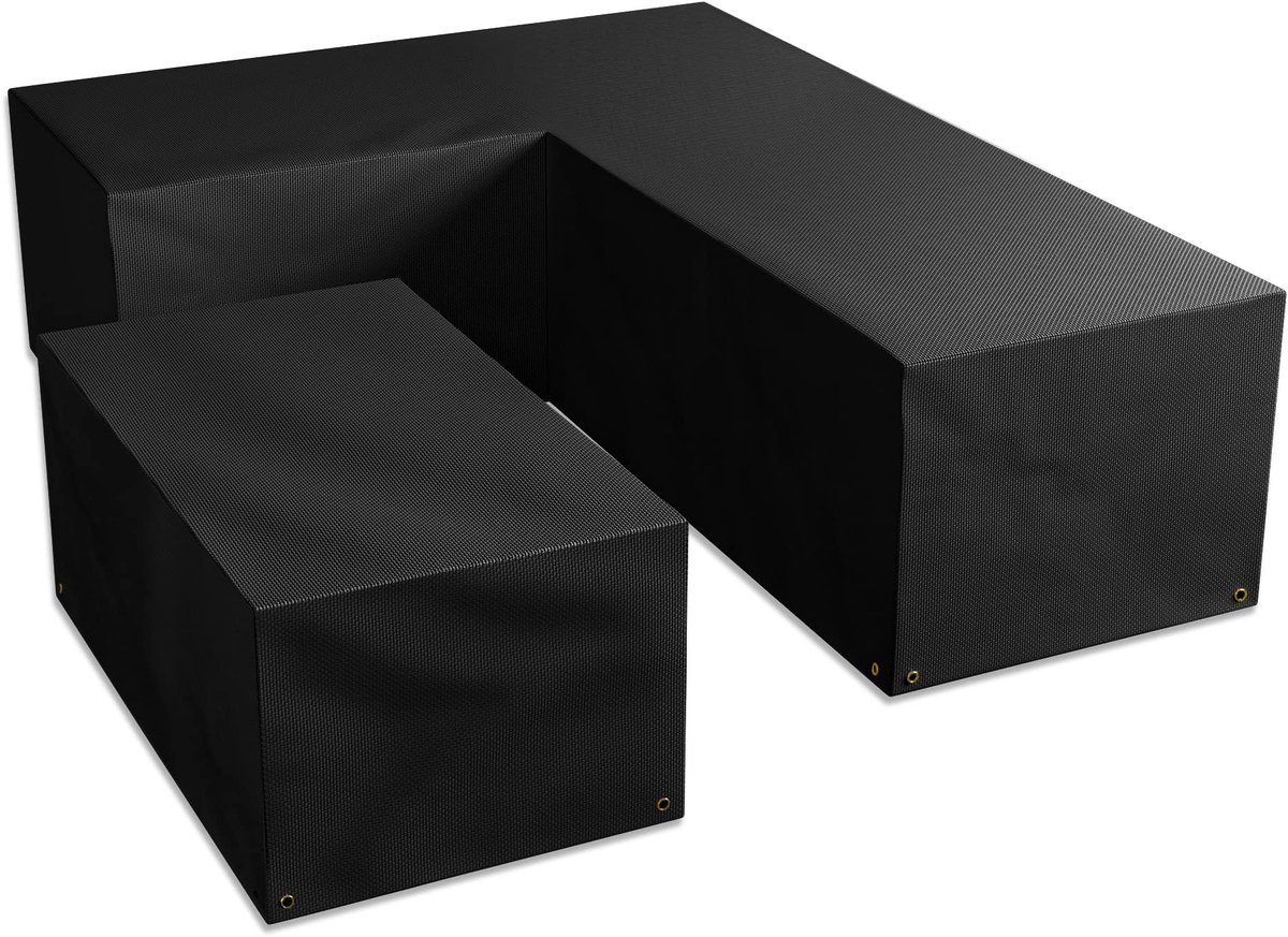 Omgoods - All Weather Beschermhoes voor L-Vormige Tuinset 100% Waterdicht