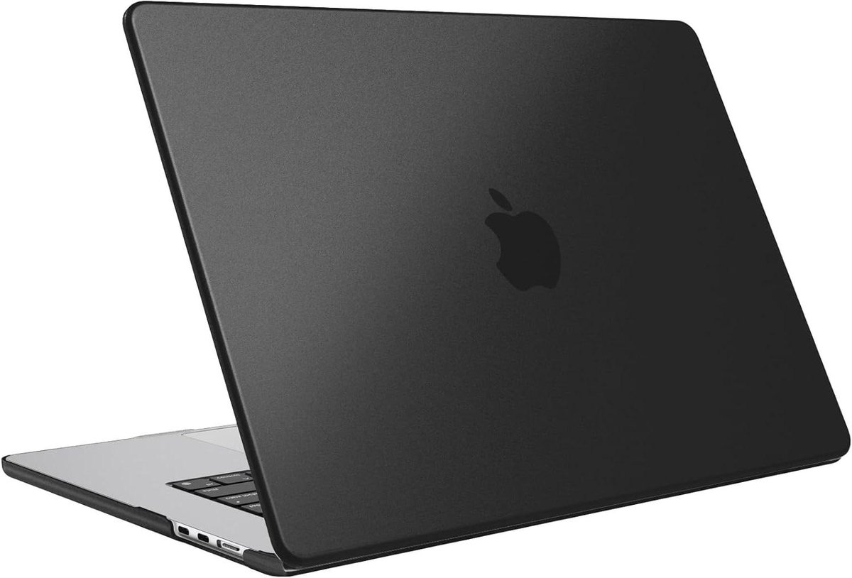 MacBook Air 15 inch Case - Beschermhoes Laptop - Laptop Beschermen - Ultra Dun - 15.3 Inch - Zwart Mat