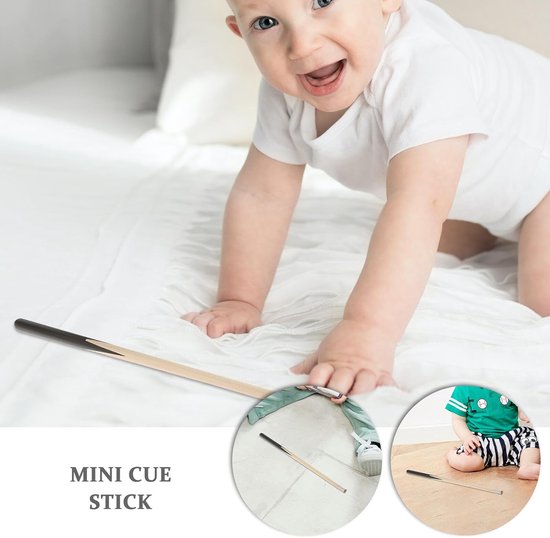 Mini Biljartkeu Set - Kinderkeu Poolkeu - Beginners Oefenen - Kindvriendelijke Grip - 48 cm - Multicolor — afbeelding 4
