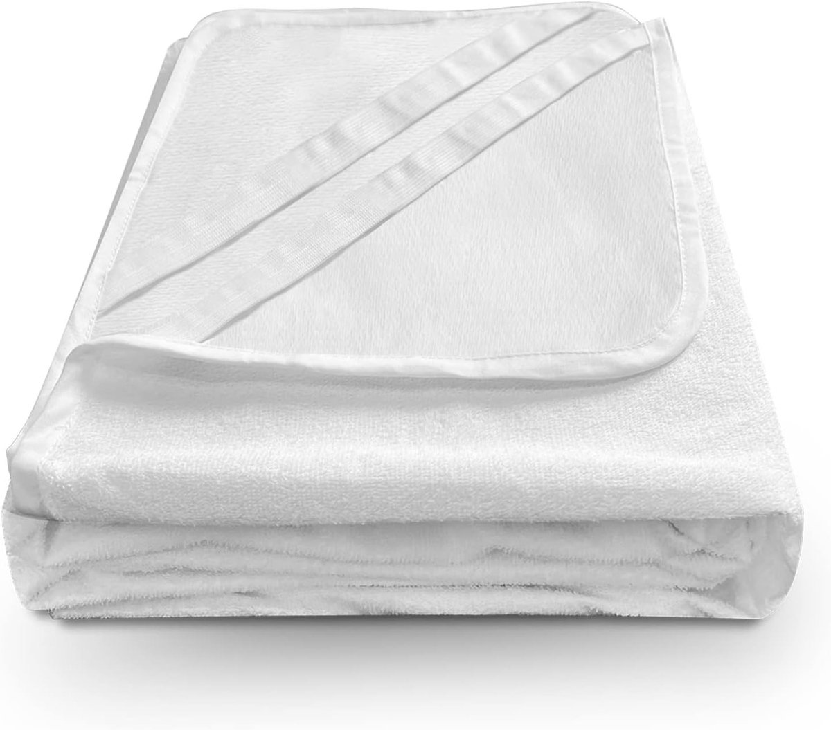 Matrasbeschermer 90x200cm - 2-Pack - Katoen terry stof - Waterproof en ademend - Bescherm je matras - SnelShoppen