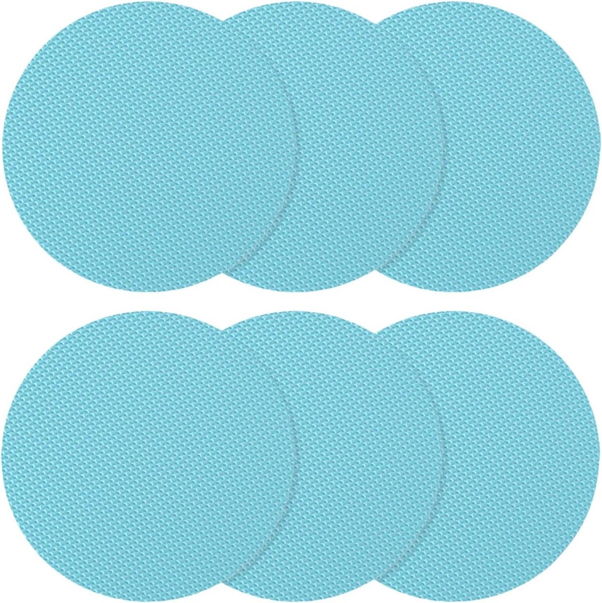 Bad Anti Slip Stickers - Douche Treden - Voorkom Uitglijden - Onderscheidend Patroon - 6 Stuks - Blauw