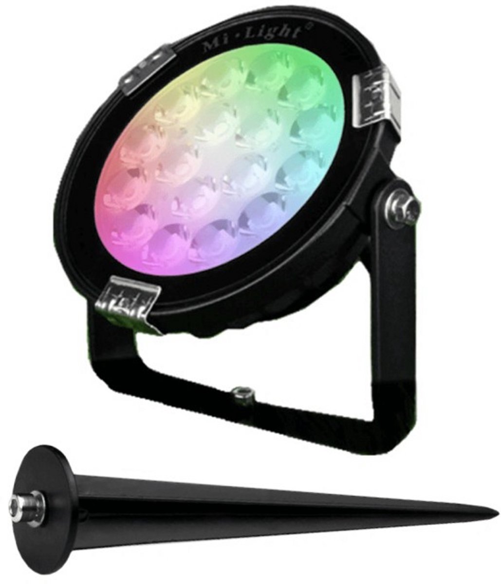 Milight wifi LED - tuinspot/schijnwerper - RGBWW - 9W - Buitenlamp
