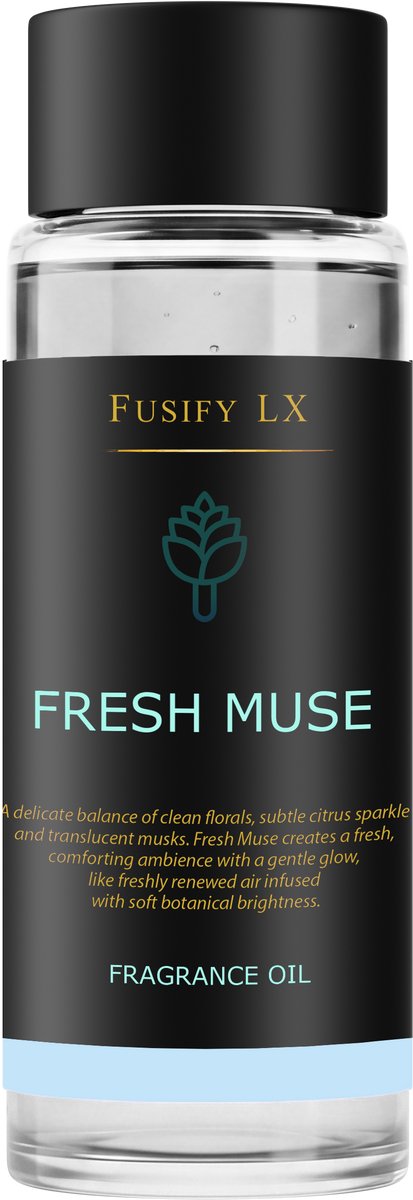 Fusify LX™ - Aroma Navulling - Fresh Muse - Etherische Olien - 100ML - FR-MU