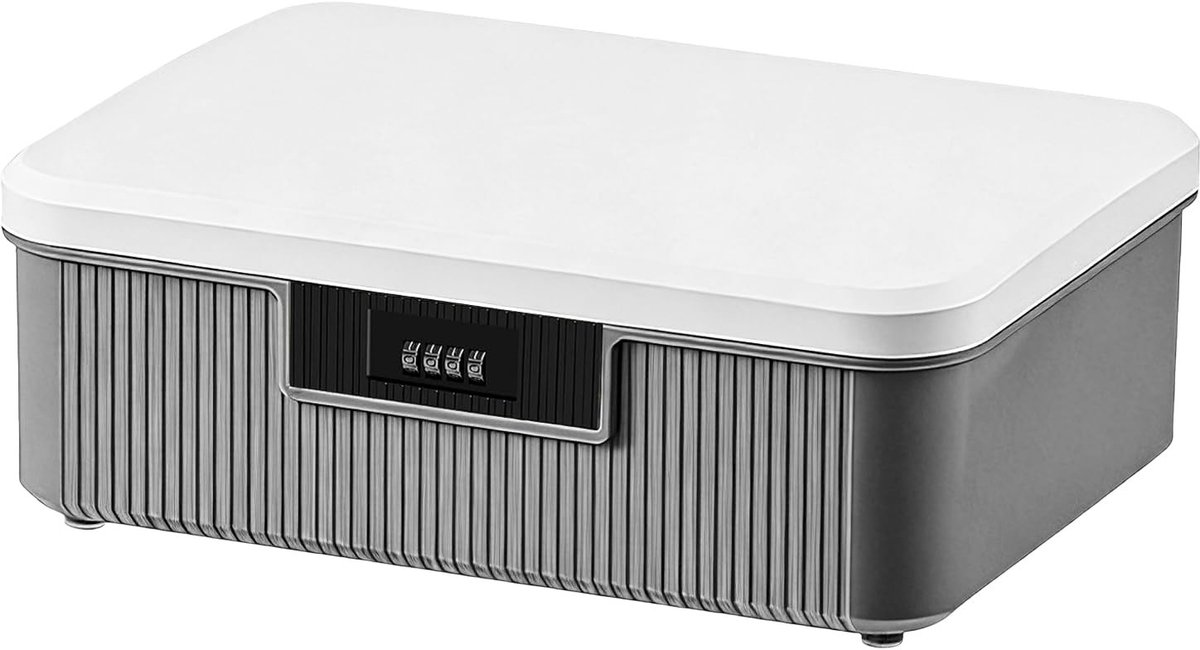 Omgoods - Lockable Medicijn Box met Combinatieslot, 16L