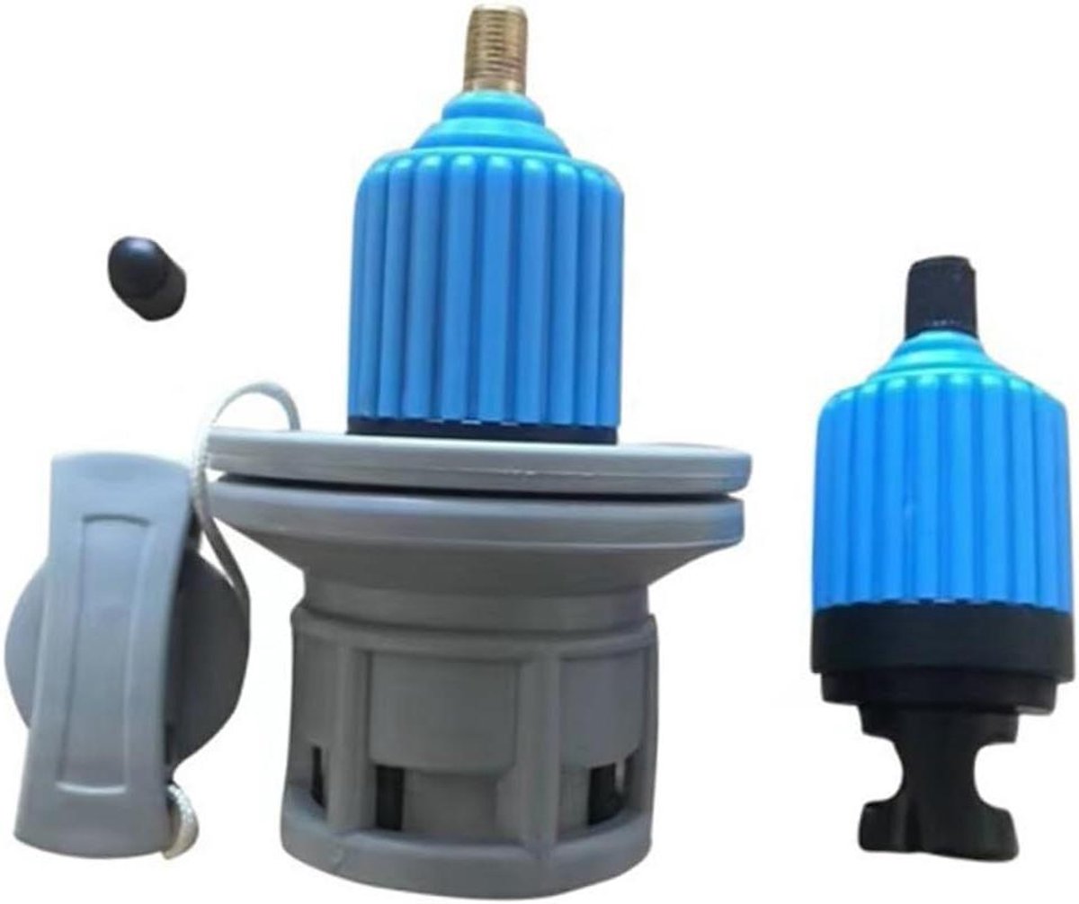 Sup Pomp Adapter - Kayak Adapter - Water Sport - Twist Lock - 3.4x7.8 cm - Blauw