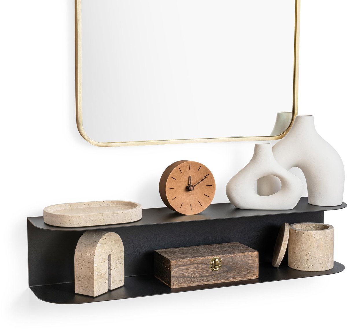 Omgoods - Floating Wandconsole 70cm met Dubbele Laag