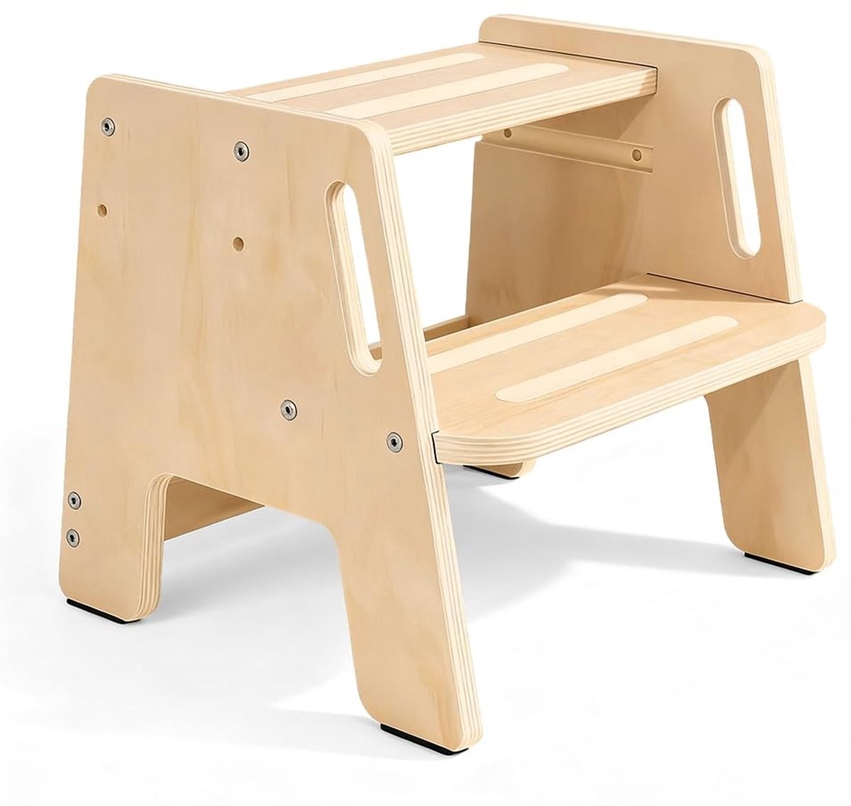 Omgoods - Kinderen Stapkruk - 2 Treden met Antislip en Handvatten