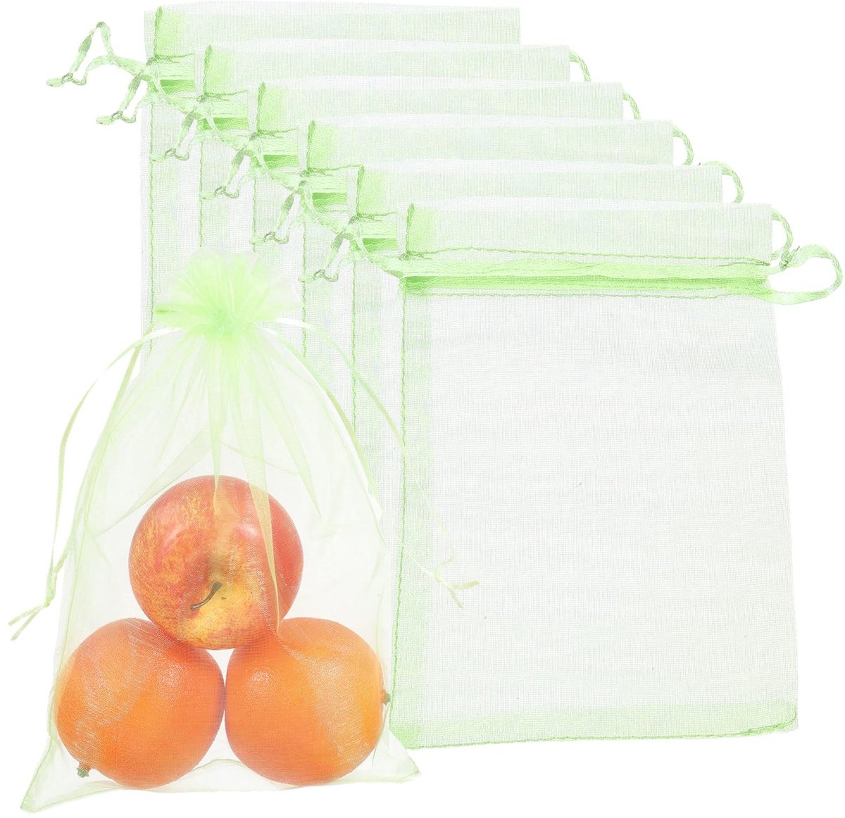 Omgoods - Set van 20 Fruit Beschermzakken met Trekkoord voor Tuinplanten