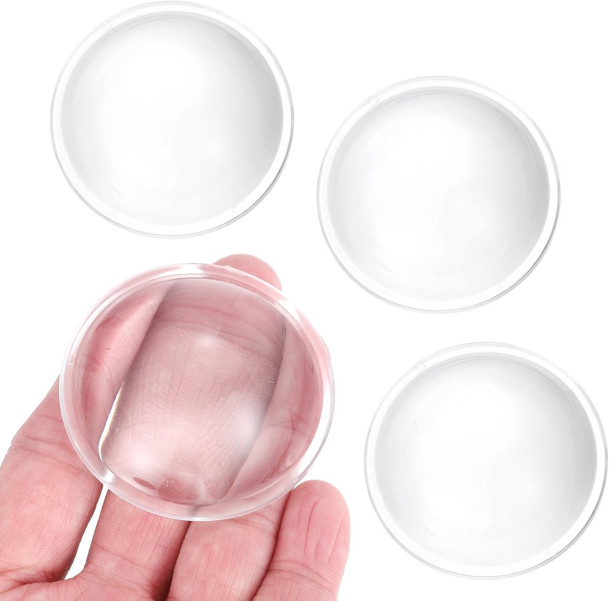 Omgoods - Set van 4 Optische Convexe Lenzen voor LED Verlichting