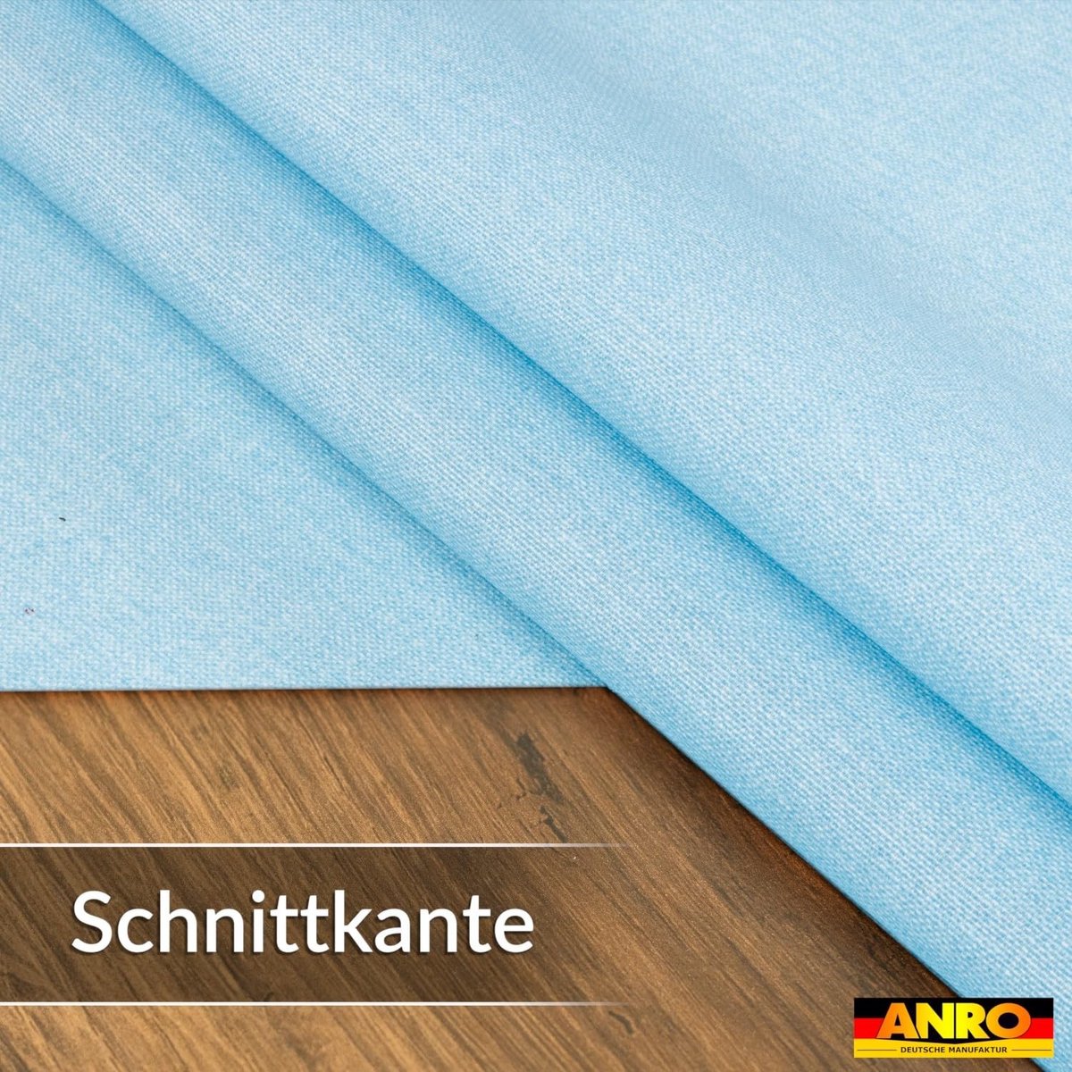 Omgoods - Afwasbaar Tafelkleed Rond 140 cm Waterafstotend Pastel Blauw