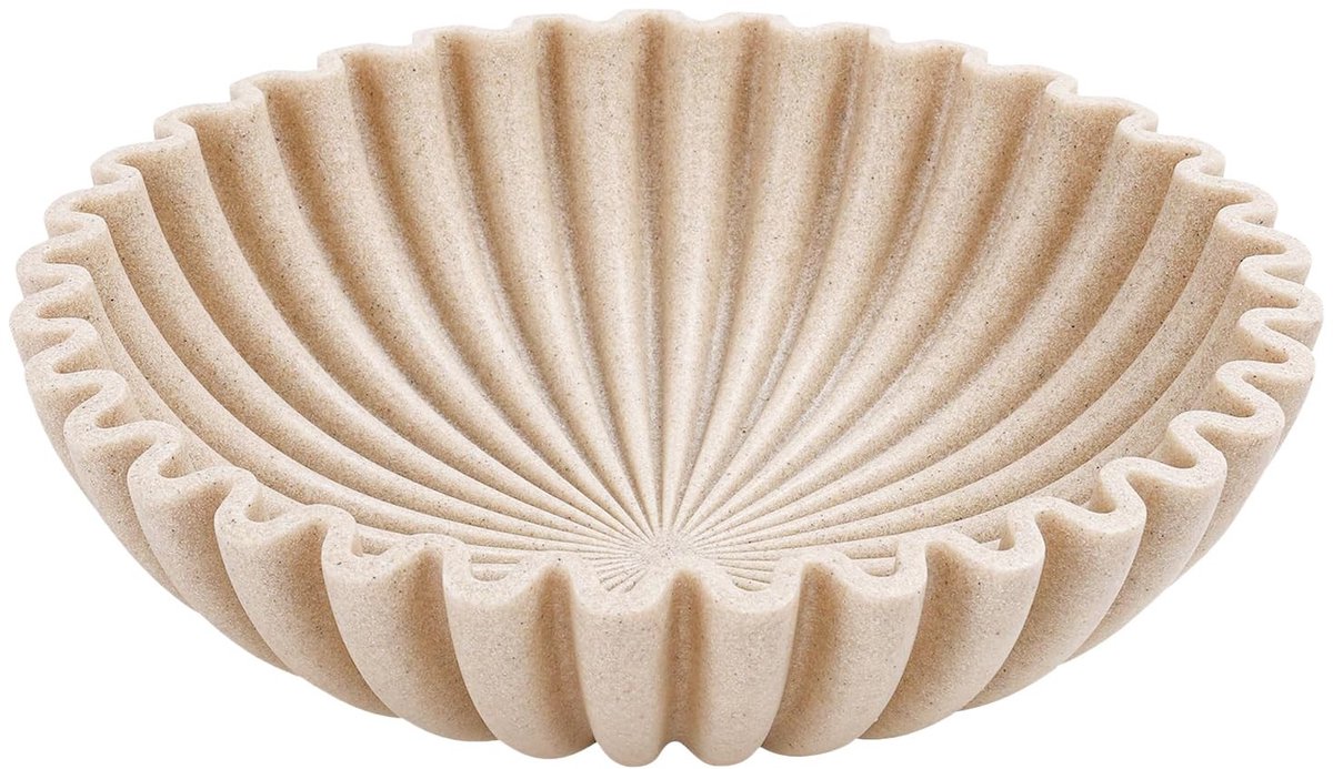 Omgoods - Handgemaakte Decoratieve Kom van Hars, 20 cm